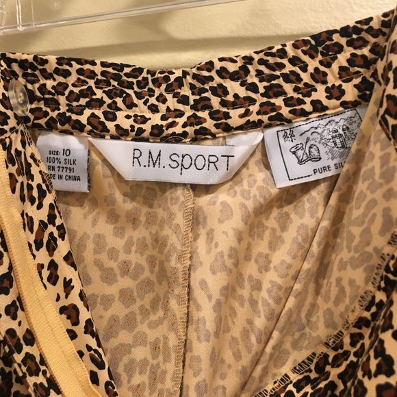 Button Up Leopard Pants - Picture 2 of 3